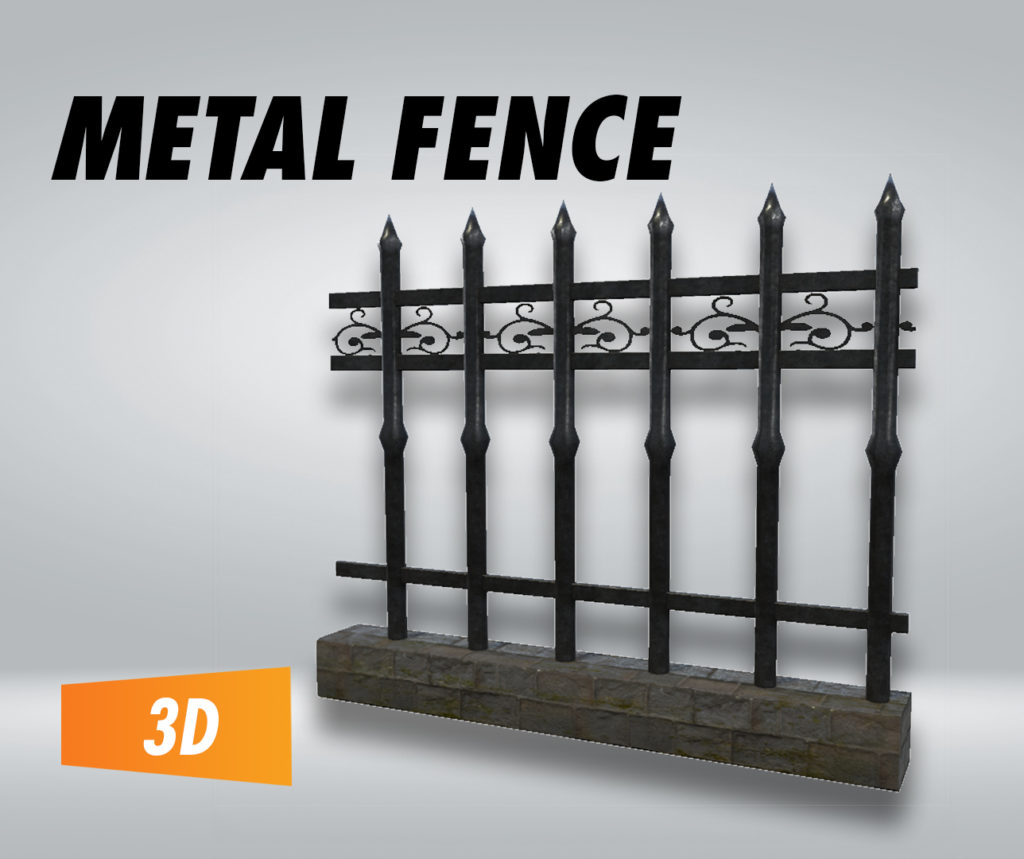 Metal Fence – Filebase for Unity