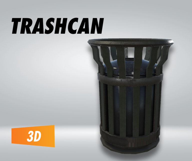 City Trash Can Filebase for Unity