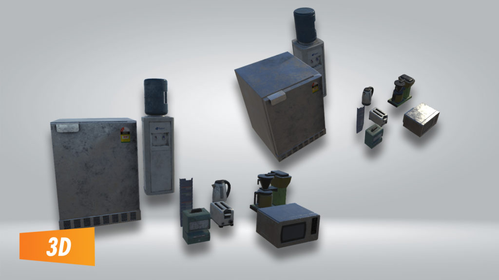 Kitchen Assets 02 – Filebase for Unity