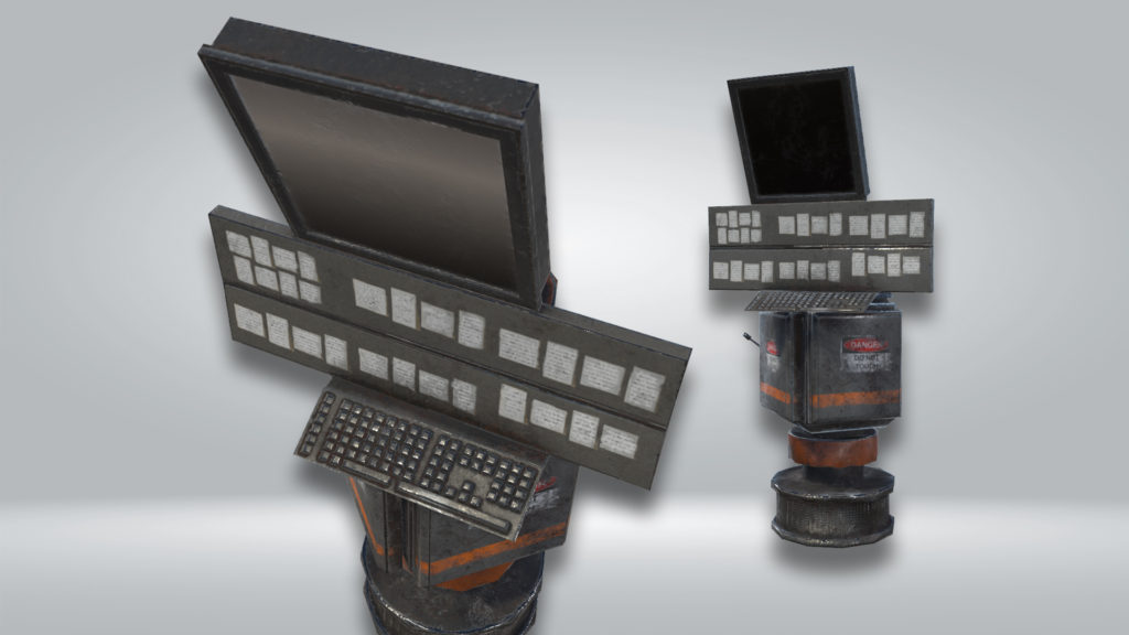 Sci-fi Terminal 02 – Filebase for Unity