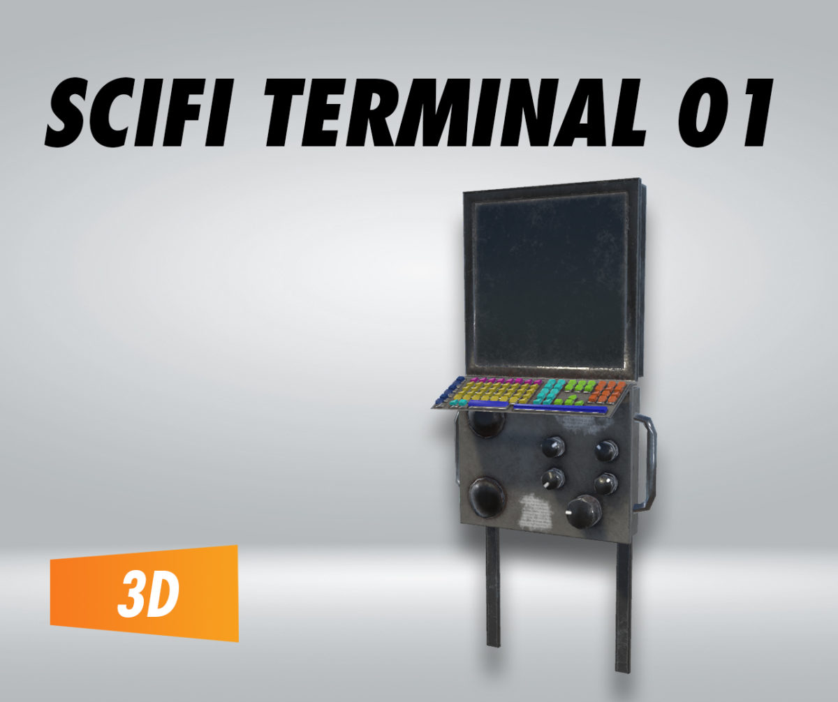 Sci-fi Terminal 01 – Filebase for Unity