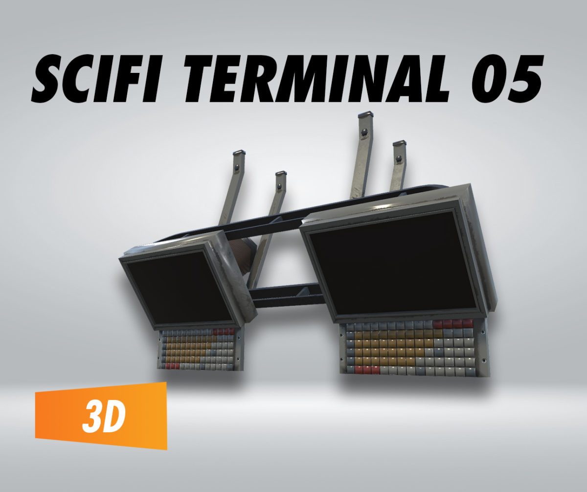 Sci-fi Terminal 05 – Filebase for Unity