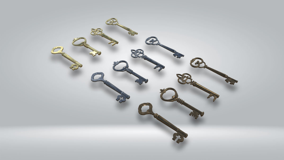 Keys 01-04 – Filebase for Unity