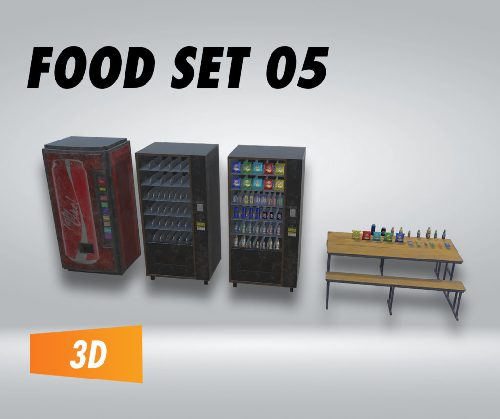 Food Set 05 – Filebase for Unity