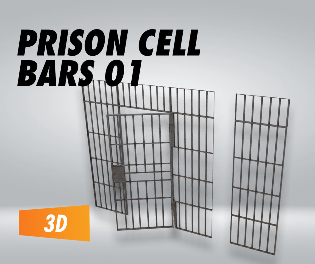 Prison Cell Bars 01 – Filebase for Unity