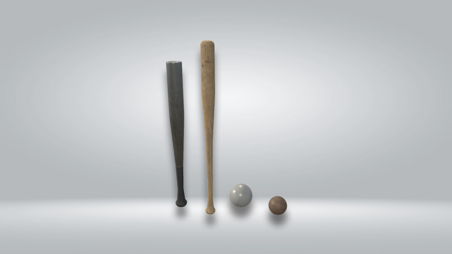 Baseball Bats 06-07, Balls 01-02 – Filebase for Unity