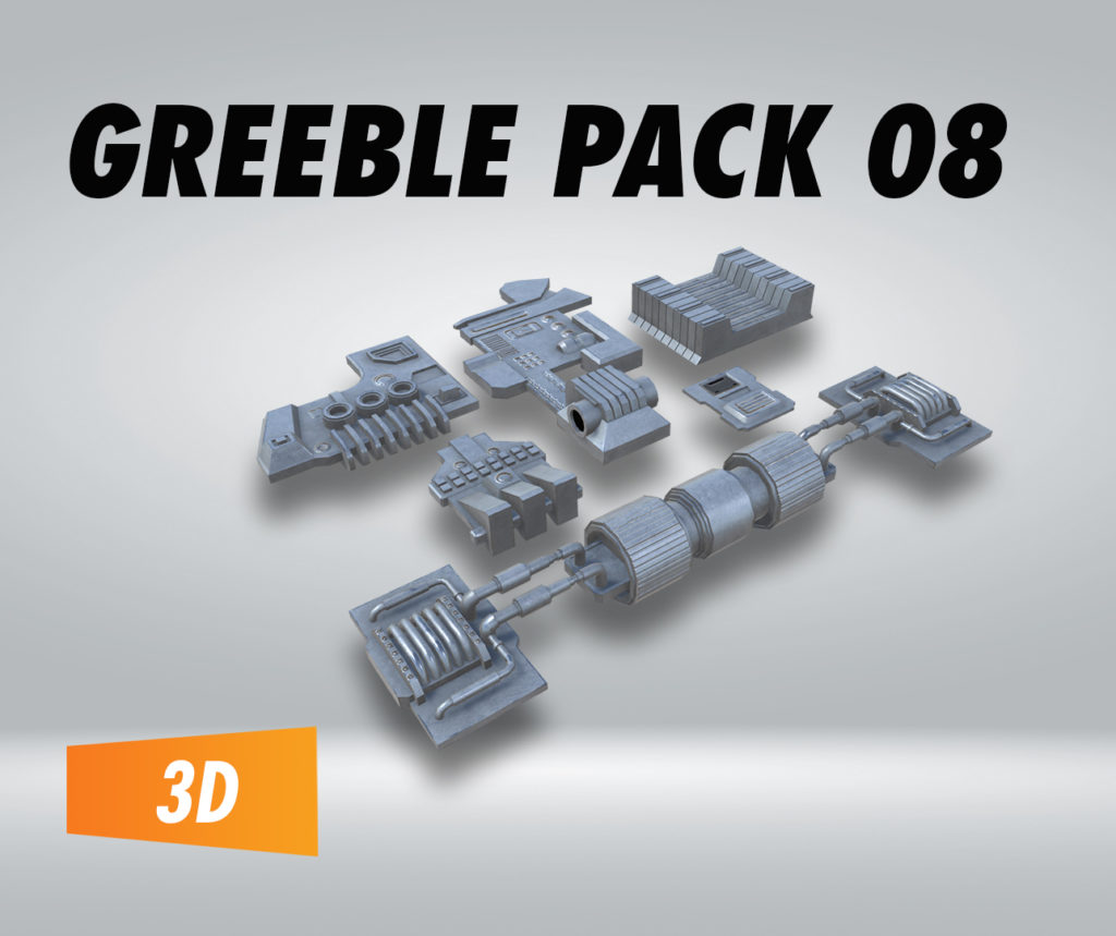 Greeble Pack 08 – Filebase for Unity