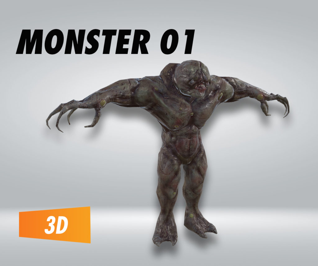Monster 01 – Filebase for Unity