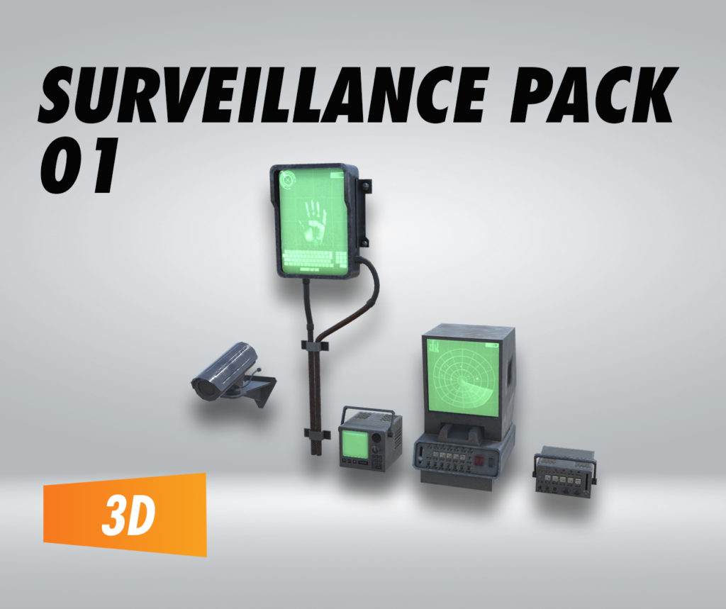 Surveillance Pack 01 Filebase for Unity