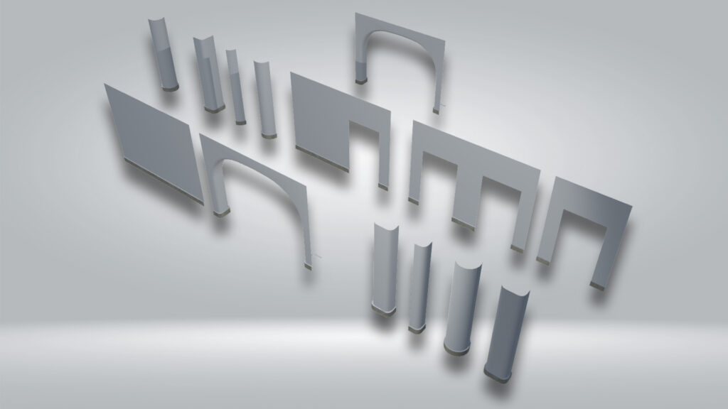 Apartment Interior Doors Pillars Arch 01 – Filebase for Unity