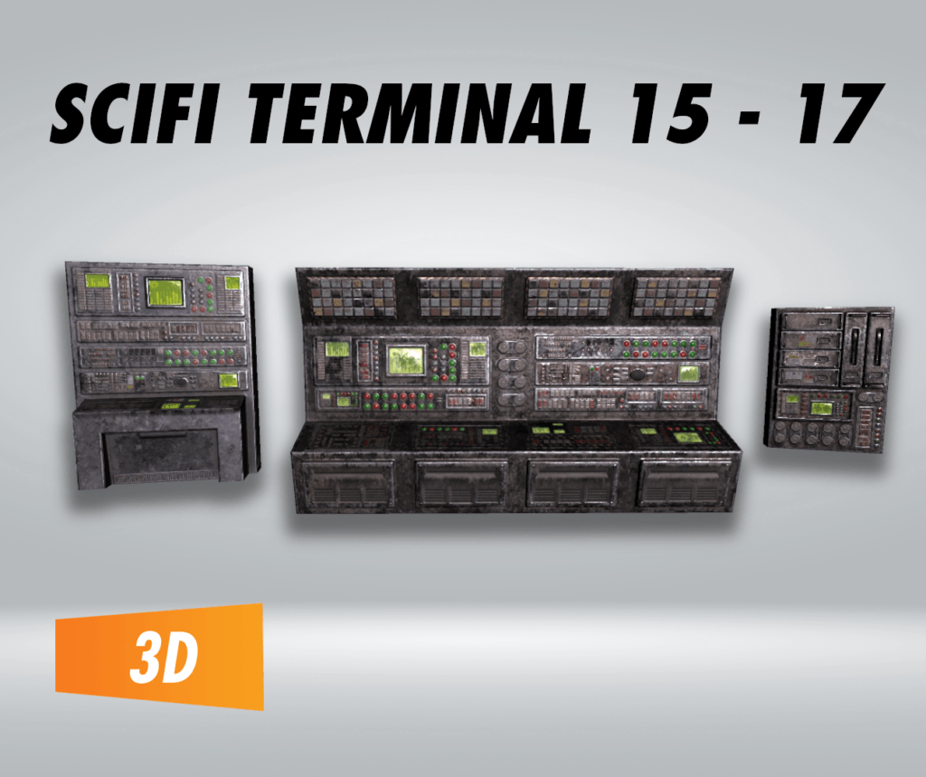 Scifi Terminal 15 17 – Filebase for Unity
