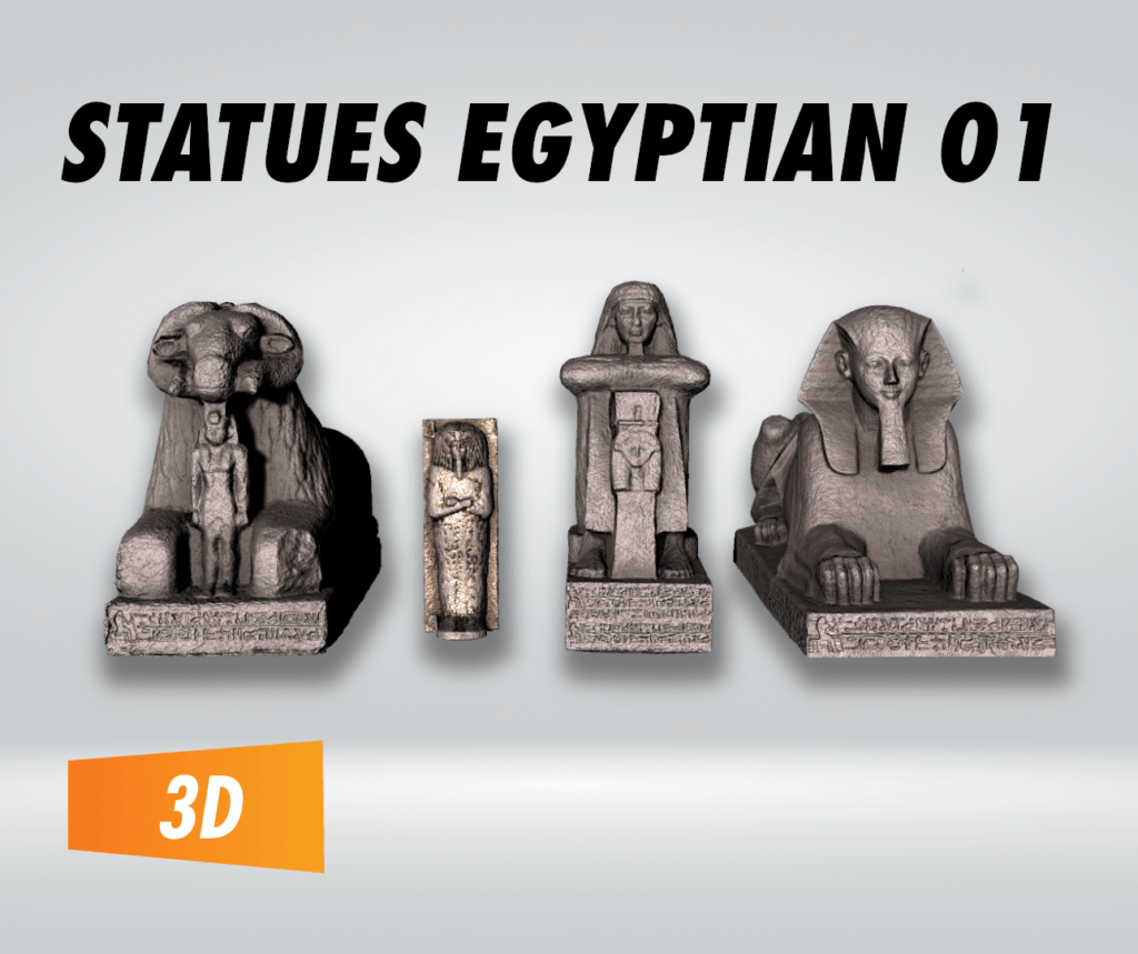 Statues Egyptian 01 – Filebase for Unity