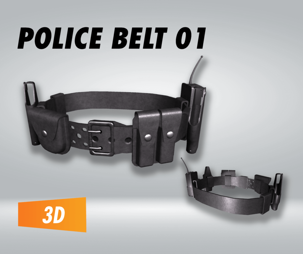Police Belt 01 – Filebase for Unity