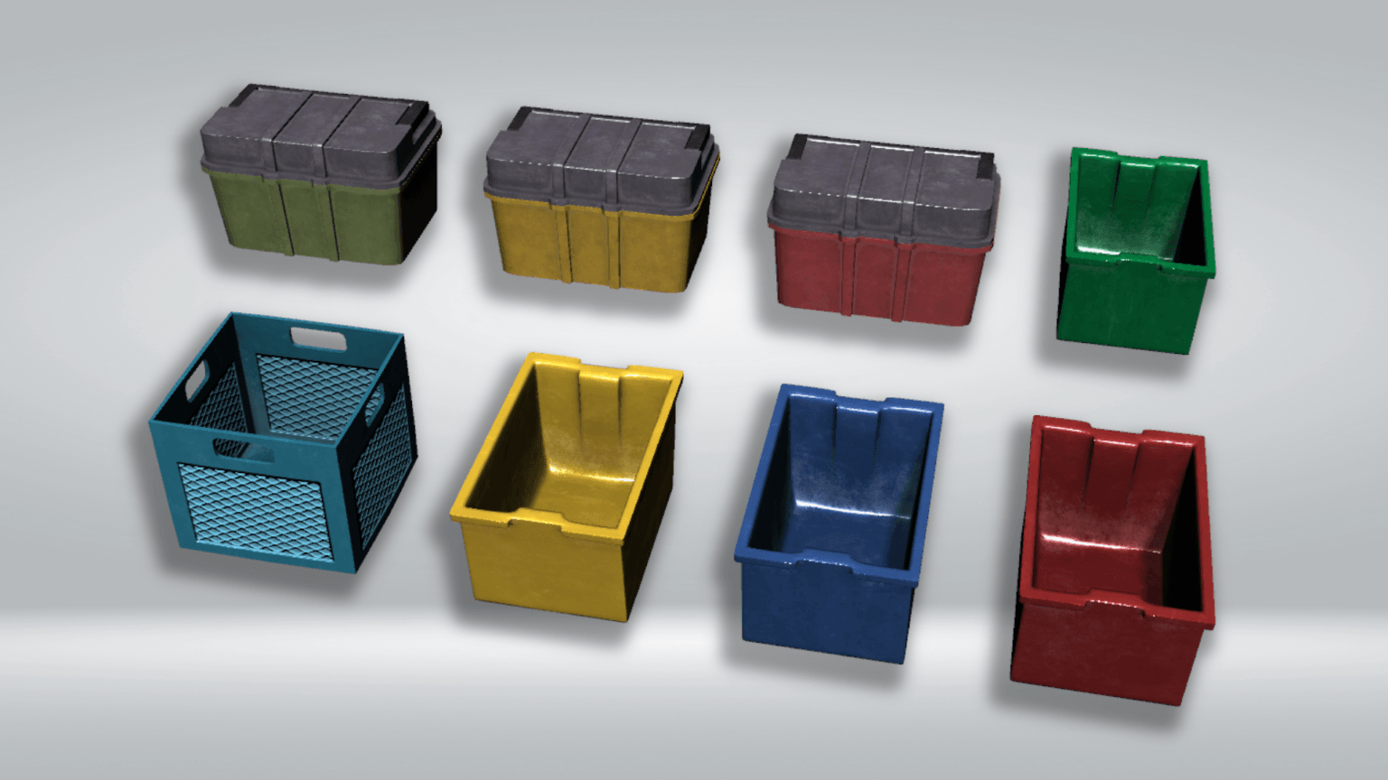 Crate Bin Pack 01 – Filebase for Unity