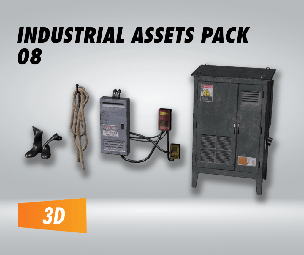 Industrial Assets Pack 08 Filebase for Unity