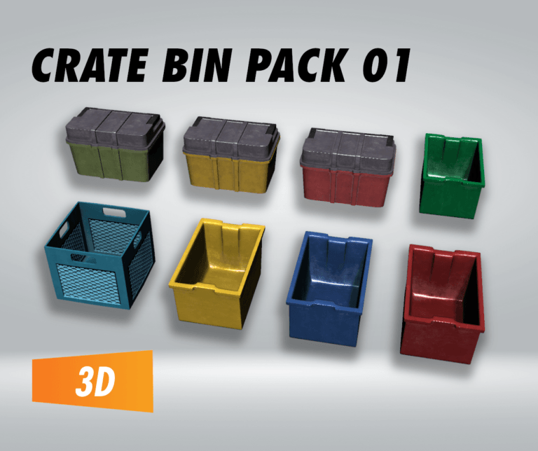 Crate Bin Pack 01 – Filebase for Unity