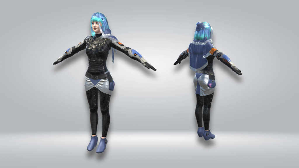 Cyberpunk Female 03 – Filebase for Unity