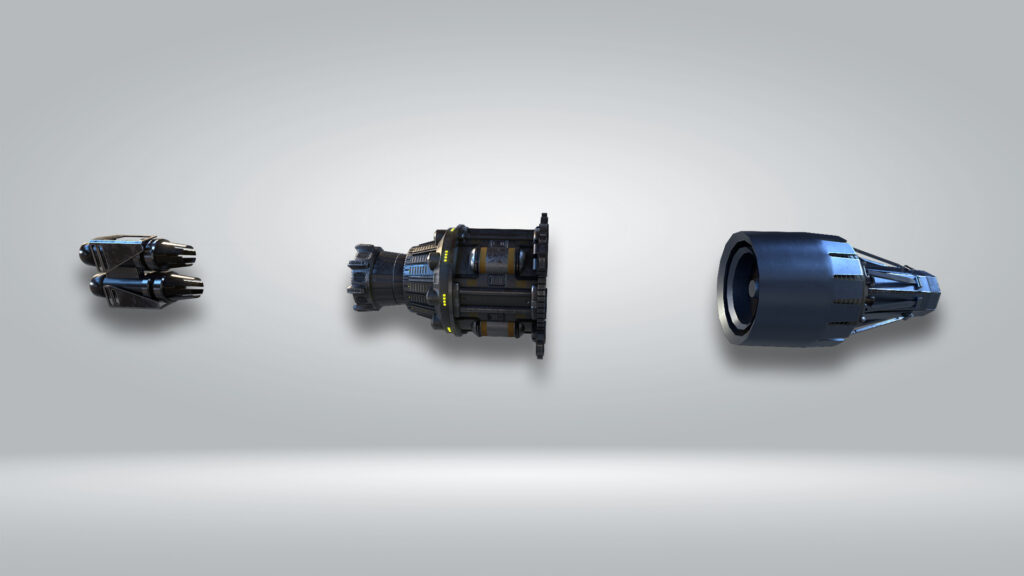 Thrusters 01 – Filebase for Unity