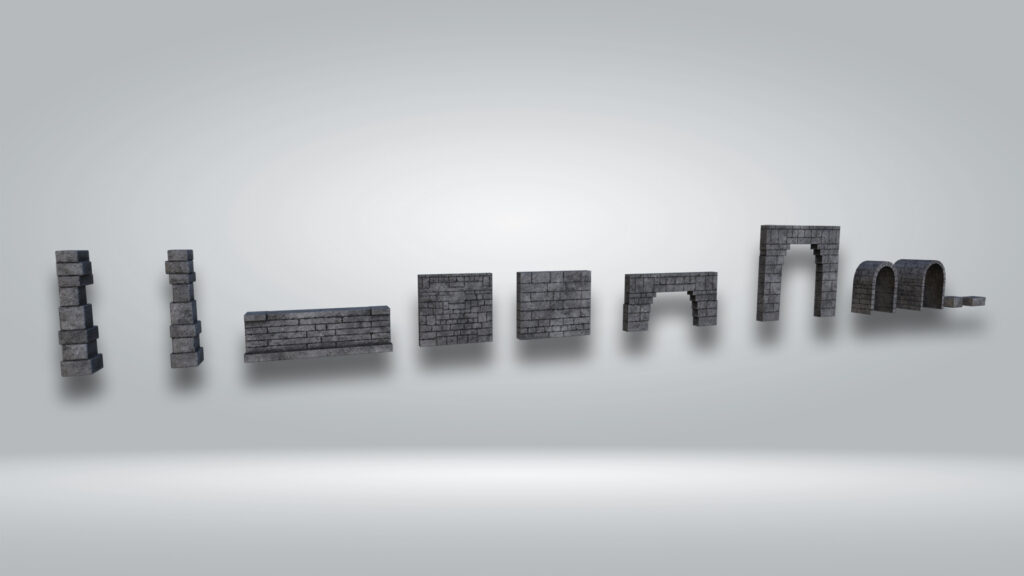 Modular Ruins 01 – Filebase for Unity