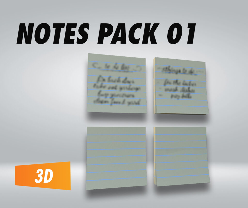 Notes Pack 01 – Filebase for Unity