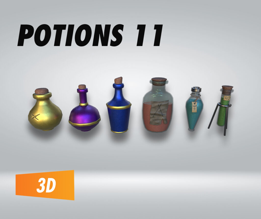 Potions Pack 11 – Filebase for Unity