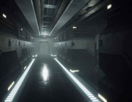 Scifi Corridor Environment