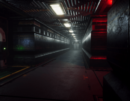 Scifi Corridor Environment